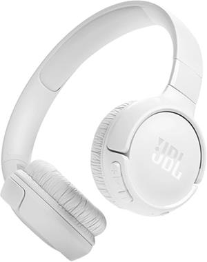 HEADPHONES-JBL TUNE 520BT OVER EAR WHITE