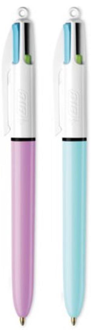 PEN 4 COLOR PASTEL 2PK 18373