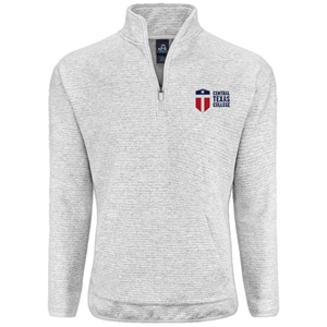 1/4 ZIP- CTC HORIZONTAL EMB PEBBLE FLEECE